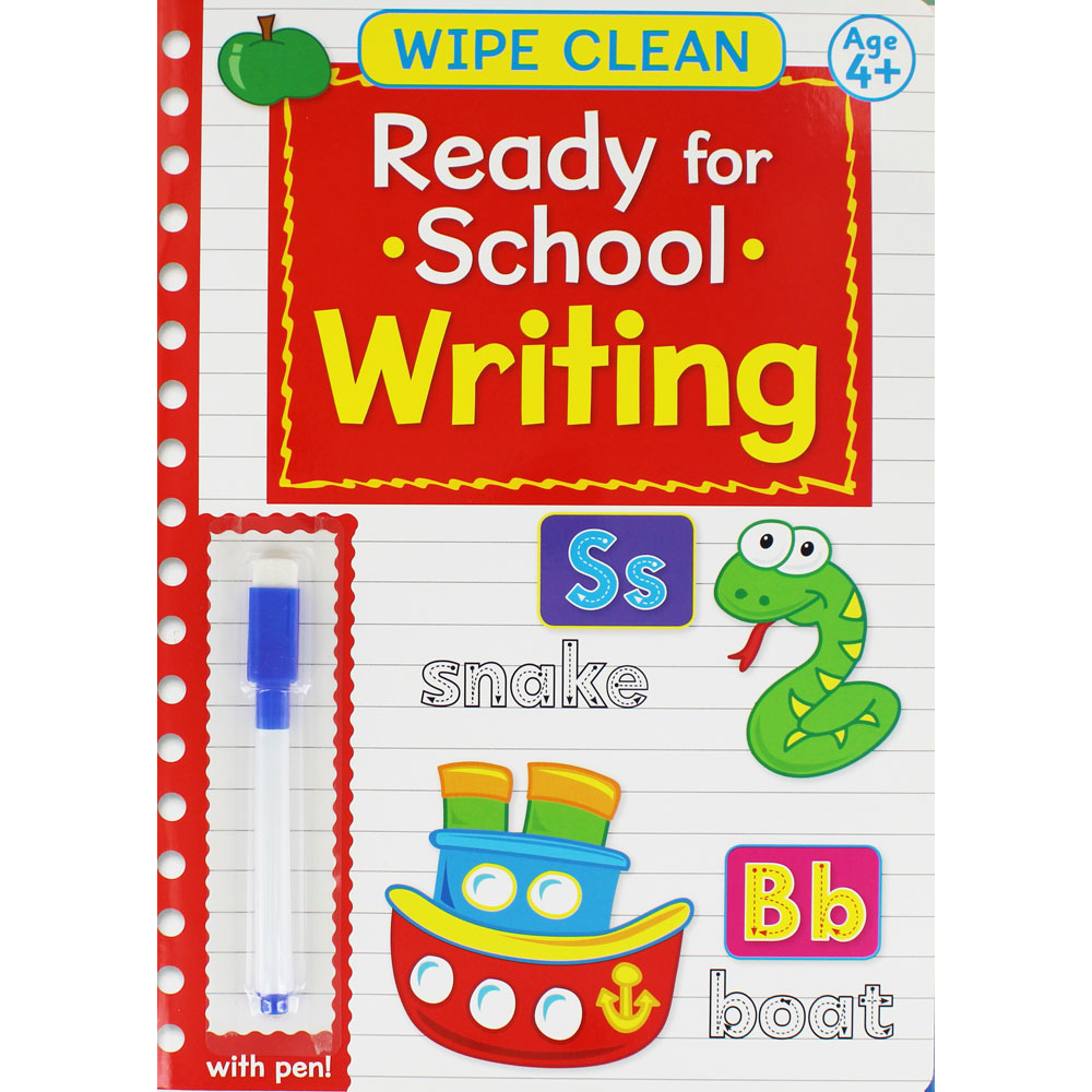 Wipe Clean : Ready for School Writing