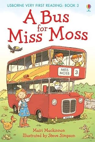 Usborne Very First Reading: Book 3 - A Bus For Miss Moss
