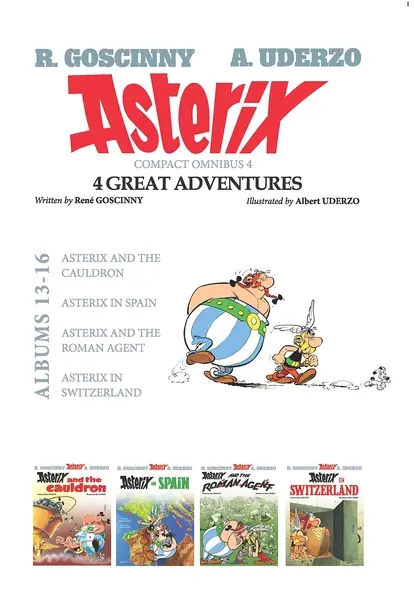 Asterix Compact Omnibus 4(HB) 4 Great Adventures Albums 13 - 16