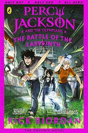 The Battle of the Labyrinth: The Graphic Novel (Percy Jackson Book 4)