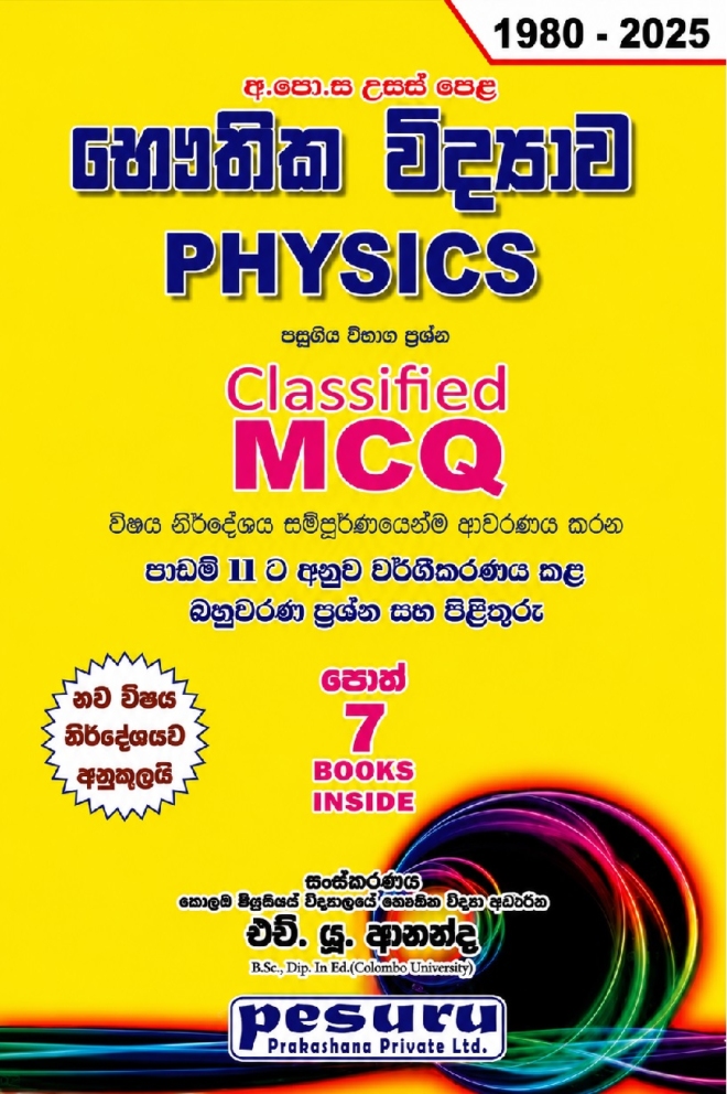 Pesuru A/L Bauthika Vidyawa Classified MCQ 1980 - 2025