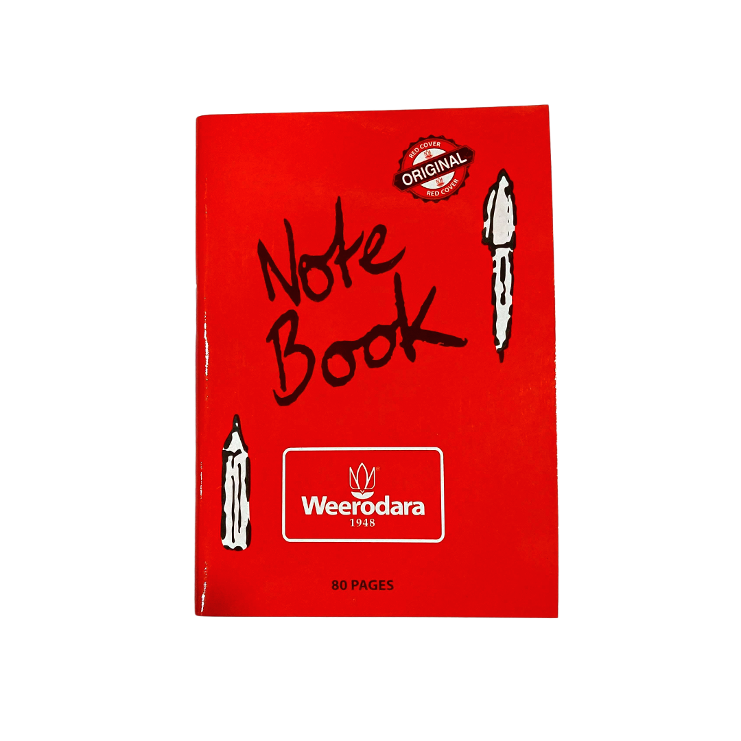 Weerodara Note Book A6 80 Pages
