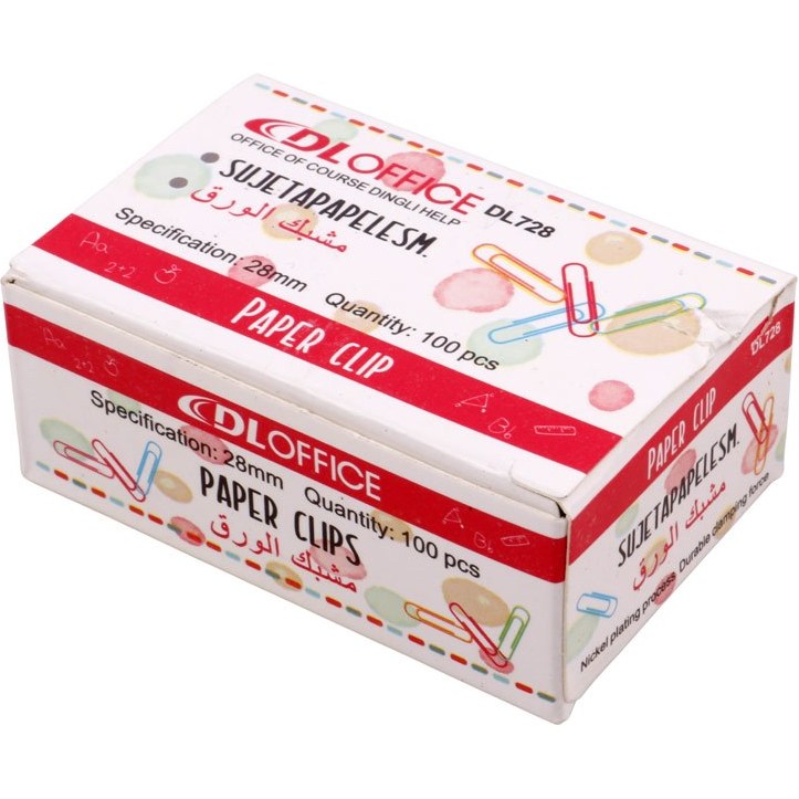 DL Office Paper Clip Colour (NO : DL728)